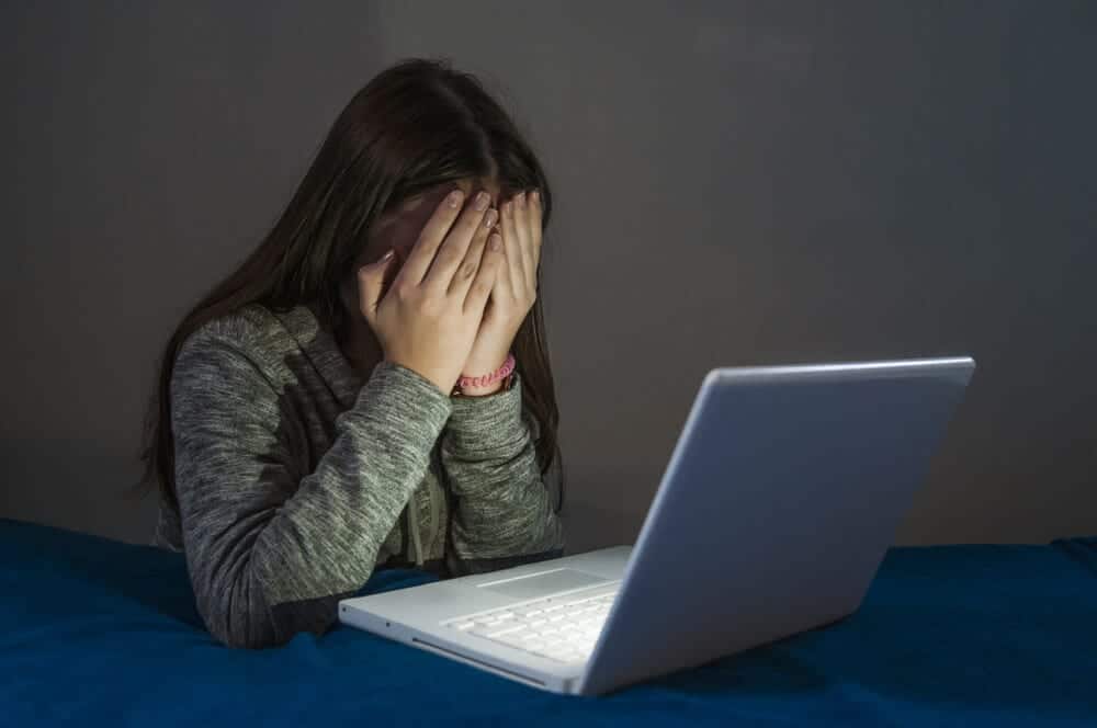 Cyberbullying illustration